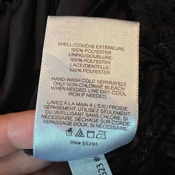 Express black lined romper - Picture 6 of 12